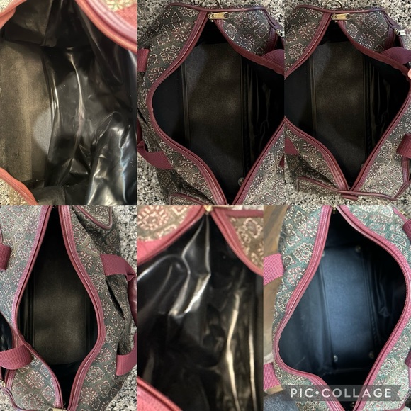 RARE VINTAGE John Weitz Travelers Carry On Overnight Shoulder Strap Duffel Bag - Picture 2 of 14